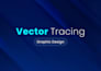 recreate your logo in vector with manual tracing